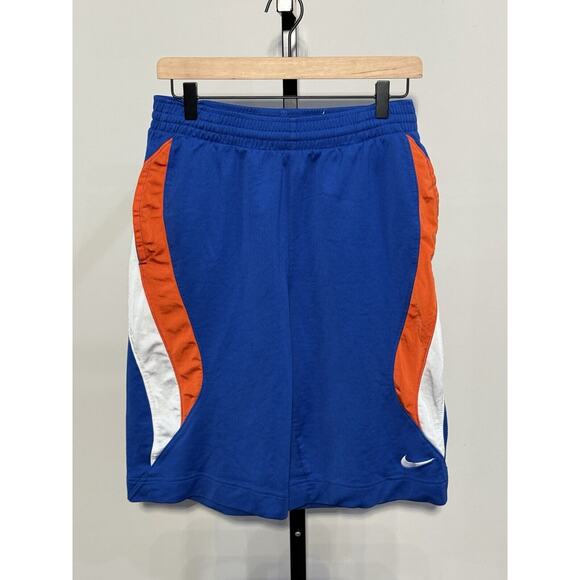 Nike Mens Basketball Elastic Waist Pull On Multicolor Activewear Shorts Sz S - Picture 1 of 4